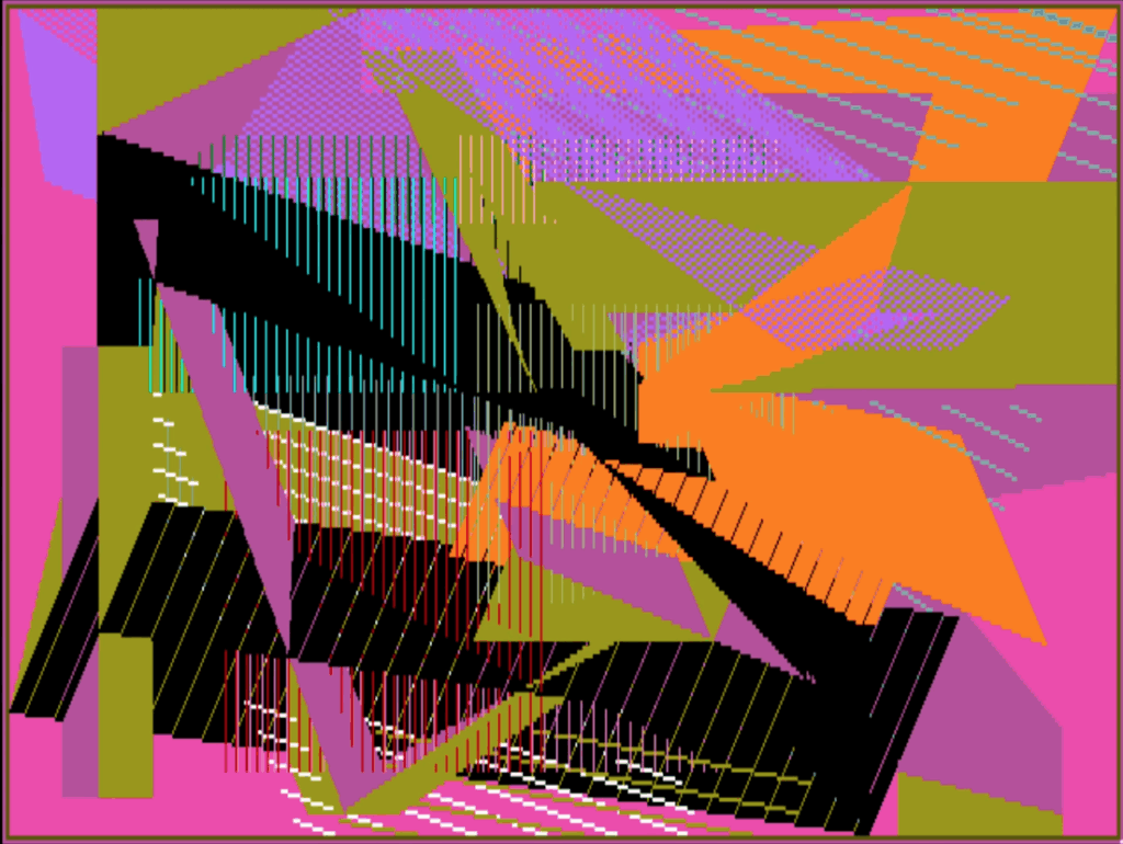Samia Halaby: Kinetic Paintings 3