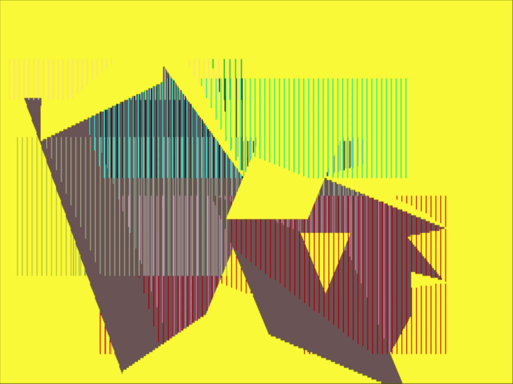 Samia Halaby: Kinetic Paintings 2
